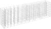 vidaXL Gabionen-Hochbeet Verzinkter Stahl 180×30×60 cm 145634 Bild 2