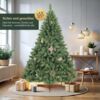 SALCAR Künstlicher Weihnachtsbaum 180 cm inkl. Holzständer Bild 3