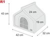 Hobbydog Hundehütte Hundehütte Hundehöhle Hundekorb Katzehütte Hundebett Katzenhöhle Bild 3