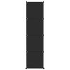 vidaXL Kinderschrank Modular mit 10 Würfeln Schwarz PP 340582 Bild 4