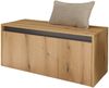 Home affaire Schuhbank GiRON/CiTY, Garderobenbank mit Klappe, Sitzbank in vier Farben, viel Stauraum, Platz für ca. 8 Paar Schuhe, 100 cm breit Bild 4
