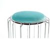 Beistelltisch / Pouf Comfortable 110 Mint / Silber Bild 3