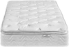 Memory Foam Matratze mit Taschenfederkern Creme 90x200 cm Abnehmbarer Bezug Komfortabel Medium Härtegrad Bild 5