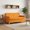 vidaXL Schlafsofa Ausziehbar Dunkelgelb Stoff 42033347 Bild 3