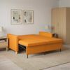 vidaXL Schlafsofa Ausziehbar Dunkelgelb Stoff 42033347 Bild 4