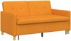 vidaXL Schlafsofa Ausziehbar Dunkelgelb Stoff 42033347 Bild 5
