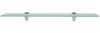 vidaXL Schwebendes Regal, Glas transparent, 0,8 x 20 x 60 cm Bild 2