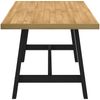 vidaXL Esstisch NOAIN A-Form-Beine 160x90x75 cm Massivholz Kiefer 4100042 Bild 4