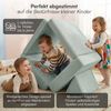 Bellabino 'Nile' Spielsofa mini, 4-tlg, Cord, türkis, faltbare Kindercouch, abnehmbarer & waschbarer Bezug, Kleinkindsofa aus Schaumstoff, bis 6 Jahre Bild 5