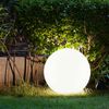 4x LED Solarleuchte, Kugel weiß, DM 20 cm, H 62 cm Bild 5