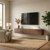 Selsey TV-Schrank BALEO hängendes Designmöbel mit 2 grifflosen Klappen und 2 Fächern 200 cm Bild 3
