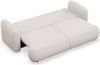 Selsey 'Tvoya' 3-Sitzer Schlafsofa mit Chenille-Bezug, Hellbeige Bild 4