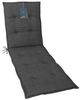 LILENO HOME Liegenauflage perfekt für Strandliege, Sonnenliege Auflage, Gartenliege Auflage, (1er Set), Polster Auflage für Rollliegen Anthrazit, Sitzpolster Bild 4