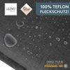 LILENO HOME Liegenauflage perfekt für Strandliege, Sonnenliege Auflage, Gartenliege Auflage, (1er Set), Polster Auflage für Rollliegen Anthrazit, Sitzpolster Bild 3
