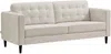 Vente-unique - DIBALU Sofa StoffStoff Beige - B 87 cm x H 84 cm x L 200 cm Bild 3