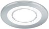 Runder LED Deckeneinbaustrahler CORE in Silber Chromfarben Ø 8,2cm Bild 2