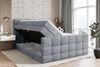 ALTDECOR Boxspringbett APO-Z KING (mit Matratze und Lattenrost Topper Polsterbett mit Bettkasten Boxbett), H4 Multipocket, H3 Bonellfederung, Doppelbett Springboxbett Bild 3