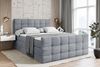 ALTDECOR Boxspringbett APO-Z KING (mit Matratze und Lattenrost Topper Polsterbett mit Bettkasten Boxbett), H4 Multipocket, H3 Bonellfederung, Doppelbett Springboxbett Bild 1