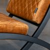 Bronx71 Samt Sessel Madrid Luxury Design ockergelb Bild 4