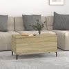 vidaXL Couchtisch Sonoma-Eiche 90x44,5x45 cm Holzwerkstoff 819591 Bild 3