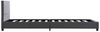 vidaXL Bettgestell Grau Kunstleder 90x200 cm [284774] Bild 4