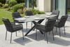 Gartentisch Concord Esstisch Terrassentisch 220x100x75cm sintered stone Anthrazit Bild 5