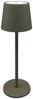 Coen Bakker Deco BV LED Außen-Tischleuchte Portable Light, mehrere Helligkeitsstufen, LED, warmweiß, kaltweiß, neutralweiß, USB dimmbar touch Metall taupe matt 40 LED 26,5cm Bild 2