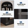 GarveeMore Bücherregal 5Regalböden Gewölbtes Bücherregal 180CM Holz AnzeigeAusstellungsregal, Bücherregal Holzregale für Home Office, Wohnzimmer Bild 4
