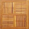 vidaXL Tischplatte 90x90x2,2 cm Quadratisch Massivholz Akazie 4004257 Bild 2
