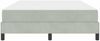 vidaXL Boxspringbett mit Matratze Hellgrau 140 x 220 cm Stoff 3398791 Bild 5
