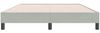 vidaXL Bettgestell ohne Matratze Hellgrau 140x220 cm Samt 4101403 Bild 5