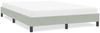 vidaXL Bettgestell ohne Matratze Hellgrau 140x220 cm Samt 4101403 Bild 1