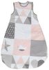 roba Schlafsack 'Happy Patch' rosa 90 cm - ganzjahres Babyschlafsack - atmungsaktiv - Baumwolle Bild 2