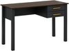 Schreibtisch >Møyfrid< in Grau, MDF - 120x77x50cm (BxHxT) Bild 1