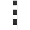 vidaXL Wand-Eckregal Schwarz 20x20x127,5 cm Holzwerkstoff 807278 Bild 4