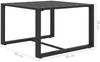 vidaXL 6-tlg. Garten-Lounge-Set mit Kissen Aluminium Anthrazit 49230 Bild 5