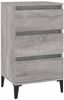 vidaXL Nachttisch Grau Sonoma 40x35x70 cm Holzwerkstoff 819674 Bild 2
