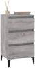 vidaXL Nachttisch Grau Sonoma 40x35x70 cm Holzwerkstoff 819674 Bild 4