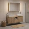vidaXL Badezimmerschrank-Set 4 pcs Sonoma-Eiche Holzwerkstoff 3406425 Bild 4