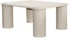 Vente-unique - ZIDILA Couchtisch Metall Beige - B 80 cm x H 34 cm x L 80 cm Bild 2