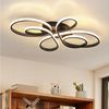 ZMH LED Deckenleuchte Whonzimmer Modern Schmetterlingforming Flur, Hochwertige Material, LED fest integriert, 3000K, Design Deckenbeleuchtung Groß für Esszimmer Büro Küche Bild 5