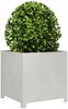 vidaXL Pflanzkübel 50x50x50 cm Edelstahl 851217 Bild 3