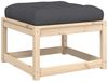 vidaXL 5-tlg. Garten-Sofagarnitur mit Kissen Massivholz Kiefer 3216960 Bild 4