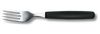 VICTORINOX Gabel Tafelgabel schwarz, silber glänzend Bild 4