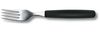 VICTORINOX Gabel Tafelgabel schwarz, silber glänzend Bild 3