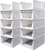 Zedelmaier Organizer Schrank-Organizer Kleiderschrank Schublade faltbare Aufbewahrungsbox (Set, 10 St) Bild 5