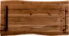 Tischplatte Baumkante Akazie Nuss 80 x 40 cm CURTIS 136822143 Bild 3