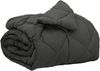 vidaXL Ganzjahresbettdecke Anthrazit 140 x 200 cm Mikrofaser 42025525 Bild 2