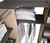 Dmora Großer Kleiderschrank Dindo, Schlafzimmermöbel, Schrank, Garderobe, 234x141 h205 cm, Anthrazit und Eiche Bild 5