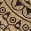 vidaXL Teppich Handgefertigt Jute mit Dunkelbraunem Aufdruck 150 cm 133706 Bild 4